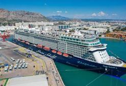 Kruvaziyer turizminde yolcu trafiği 1 milyon 470 bini aştı