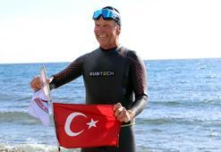 10 yılda 10 bin kilometre kulaç atacak İsveçli yüzücü, Tekirdağ'a ulaştı