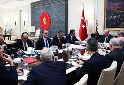 Cumhurbaşkanı Erdoğan başkanlığında toplanan Güvenlik Zirvesi sona erdi