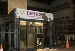 DEM Parti Genel Merkezi'ne taşlı saldırı; 1 gözaltı