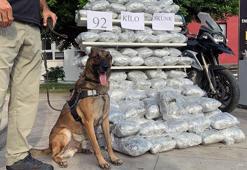 Kamyonette 105 kilo eroin, kamyonda 92 kilo skunk ele geçirildi; 3 tutuklama