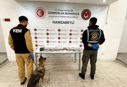 Hamzabeyli Gümrük Kapısı'nda, 103 milyon lira değerinde uyuşturucu ele geçirildi