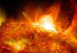 NASA, Güneş’teki dev patlamayı görüntüledi