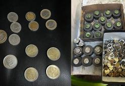 Sahte madeni avro basılan atölyeye baskın; 6 gözaltı