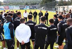 Beşiktaş yönetiminden futbol takımına ziyaret