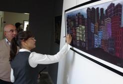 Sanatla iç içe fakülte binası; her noktaya 250 eser konuldu