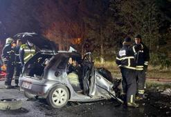 5 kişinin hayatını kaybettiği kazada iş makinesine çarpan otomobilin ölen sürücüsü asli kusurlu bulundu