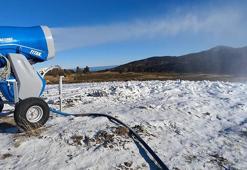 Uludağ'da suni karlama