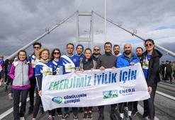 CK Enerji çalışanları, İstanbul Maratonu’nda ‘Eğitim Hakkı Projesi' için koştu