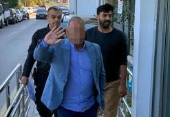 Dolandırıcılık şüphelisi iş insanı, el sallayarak adliyeye gitti