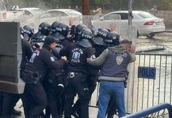 Halfeti'de güvenlik güçlerine taş atan 16 şüpheli gözaltında