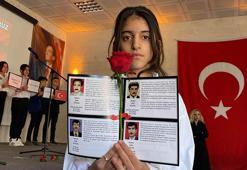 Mardin'de PKK tarafından şehit edilen 4 öğretmen için anma töreni