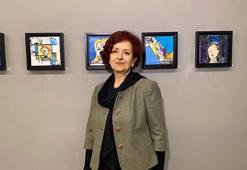 Şiddet mağduru profesörden 'kadına şiddet' sergisi