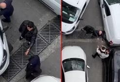 Beyoğlu'nda tartıştığı sürücünün lastiklerini kesen şüpheli tutuklandı