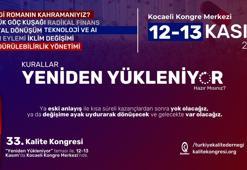33’üncü Kalite Kongresi 12- 13 Kasım tarihlerinde Kocaeli’de gerçekleşecek