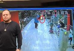 Spor salonu işletmecisinin 3 yaşındaki oğlunun gözü önünde öldürülmesi kamerada