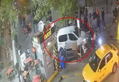 Polisten kaçarken park halindeki araçlara çarpan hafif ticari aracın sürücüsü, tutuklandı