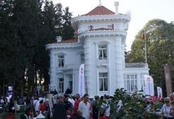 Atatürk Köşkü'ne ziyaretçi akını