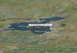 İzinsiz uçurulan dron nedeniyle iki uçak Van'a inemedi