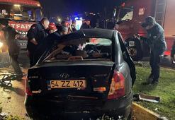 Sakarya'da zincirleme kaza: 1 ölü, 3 yaralı