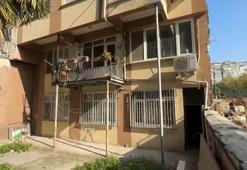 Güngören'de 54 yıllık binaya kaçak balkon yapıp metal boruyla desteklediler