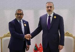 Dışişleri Bakanı Fidan, Maldivler Dışişleri Bakanı Khaleel ile bir araya geldi