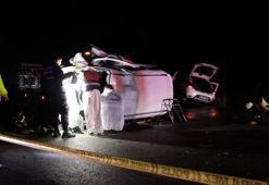 Burdur'da zincirleme kaza: 2 ölü, 6 yaralı