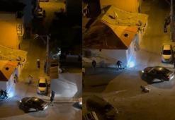 Konuşmak için evinin önüne gittiği husumetlisi tüfekle vurdu, o anlar kamerada