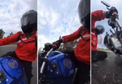 Kayganlaşan yolda peş peşe 3 kaza