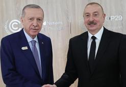 Cumhurbaşkanı Erdoğan, Azerbaycan Cumhurbaşkanı Aliyev ile görüştü