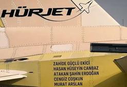 HÜRJET'in ikinci prototipi, şehit isimleriyle uçtu