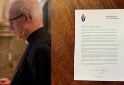 İngiltere Kilisesi'nin Başpiskoposu 'çocuk istismarına göz yumma' iddialarının ardından istifa etti