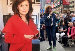 Filistin mitingine katılan oyuncu Susan Sarandon: Hollywood'da kara listeye alındım