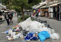 Buca'da grevin ikinci gününde sokaklarda çöp yığınları oluştu