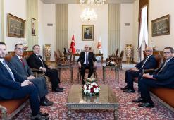 TBMM Başkanı Kurtulmuş, AB Türkiye Delegasyonu Başkanı Ossowski'yi kabul etti