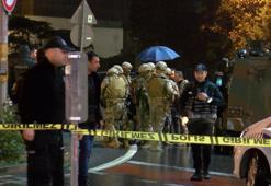 İsrail Başkonsolosluğu önünde havaya silahla ateş açan şüpheli tutuklandı