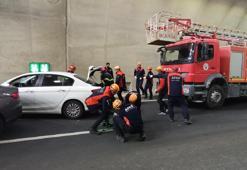 Batman’da, çift tüplü Hasankeyf Tüneli’nde kaza tatbikatı