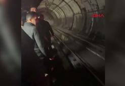 Üsküdar-Samandıra hattındaki sürücüsüz metronun 5 durakta durmaması yolcuları korkuttu