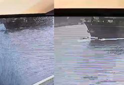 Üsküdar'da vapurla balıkçı teknesi çarpıştı; o anlar kamerada