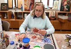 Köy kadınlarının ürünleri, Seddülbahir Kalesi'nde sergileniyor