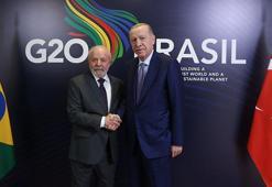 Cumhurbaşkanı Erdoğan, Brezilya Devlet Başkanı Silva ile görüştü
