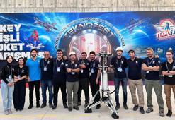 Üniversite öğrencilerinden 'dikey inişli roket' projesi