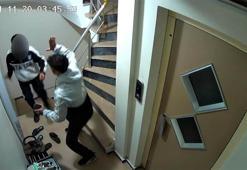 Apartmana hırsızlık için giren şüpheliler aradıkları ayakkabıyı görünce böyle sevindi