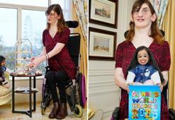 Dünyanın en uzun kadını Rumeysa Gelgi ve dünyanın en kısa kadını Jyoti Amge buluştu