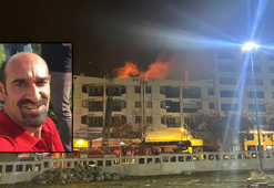 Dershane sahibi öğretmenin öldüğü yangında şömine şüphesi