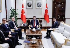 Cumhurbaşkanı Yardımcısı Yılmaz, AB Delegasyon Başkanı Ossowski'yi kabul etti