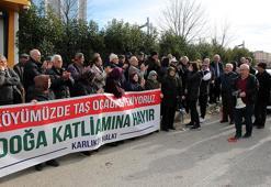 Edirne'de taş ocağına karşı yürütmenin durdurulması ve iptali için dava