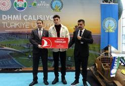 Rize- Artvin Havalimanı’nında 1 milyonuncu yolcu için tören