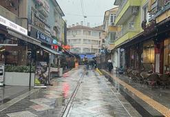 Yalova'da mevsimin ilk kar yağışı