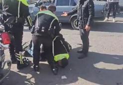 Ceza yazılan ehliyetsiz sürücü, polise mukavemette bulununca gözaltına alındı